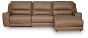 Silverbrooke Reclining Sofa Chaise - Massey's Furniture Barn (Watertown, NY) 