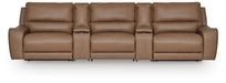 Silverbrooke Reclining Sectional with Storage Consoles - Massey's Furniture Barn (Watertown, NY) 
