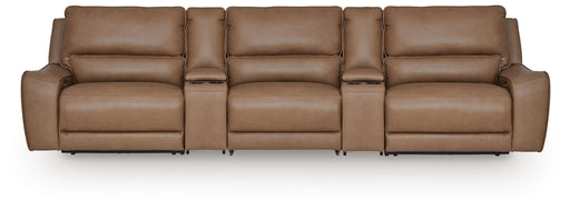 Silverbrooke Reclining Sectional with Storage Consoles - Massey's Furniture Barn (Watertown, NY) 