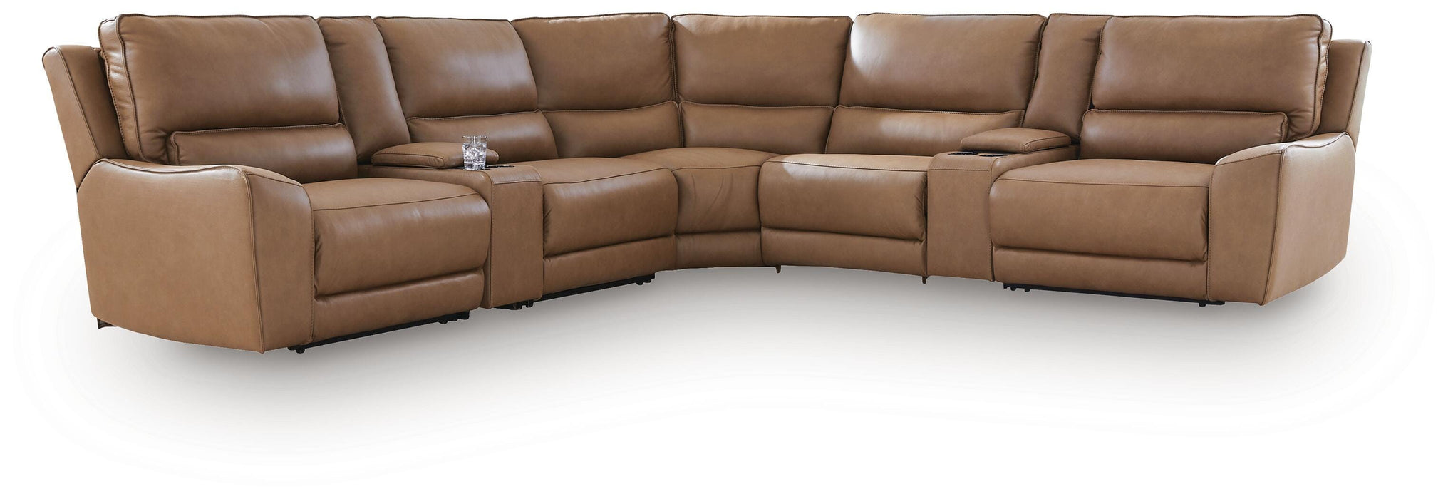 Silverbrooke Reclining Sectional with Storage Consoles - Massey's Furniture Barn (Watertown, NY) 