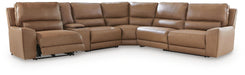 Silverbrooke Reclining Sectional with Storage Console - Massey's Furniture Barn (Watertown, NY) 