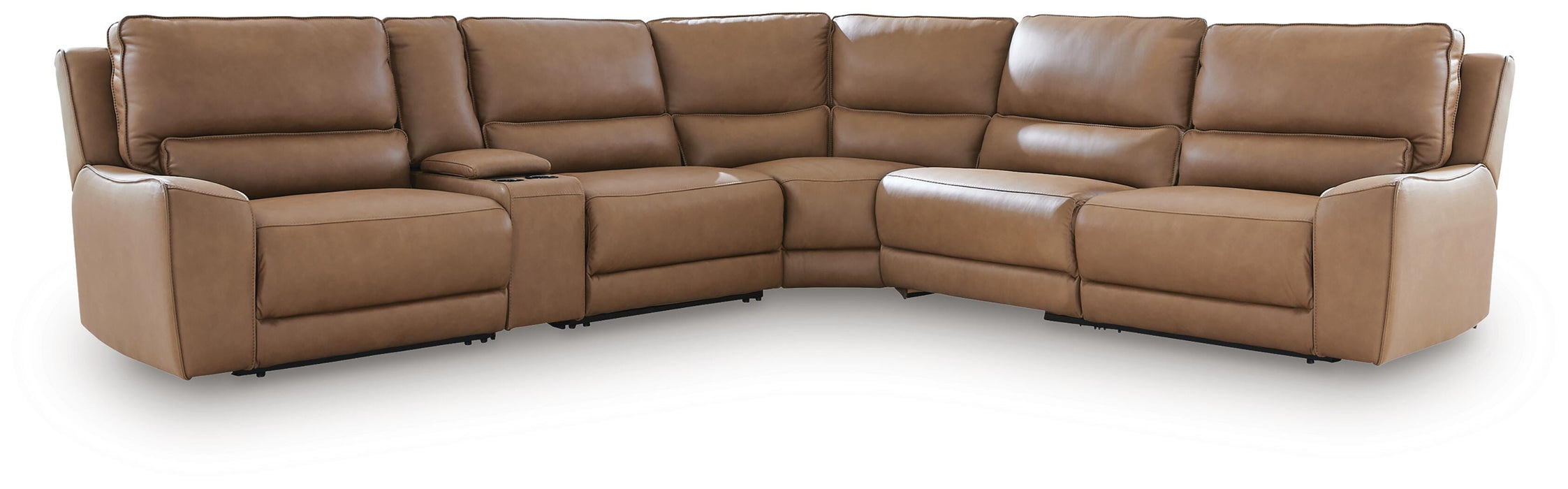 Silverbrooke Reclining Sectional with Storage Console - Massey's Furniture Barn (Watertown, NY) 