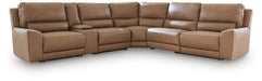 Silverbrooke Reclining Sectional with Storage Console - Massey's Furniture Barn (Watertown, NY) 