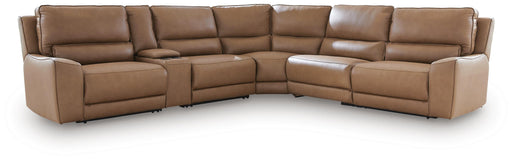 Silverbrooke Reclining Sectional with Storage Console - Massey's Furniture Barn (Watertown, NY) 