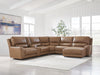 Silverbrooke Power Reclining Sectional with Chaise - Massey's Furniture Barn (Watertown, NY) 