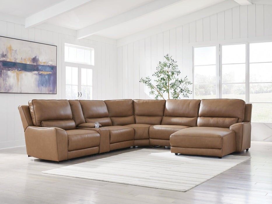 Silverbrooke Power Reclining Sectional with Chaise - Massey's Furniture Barn (Watertown, NY) 
