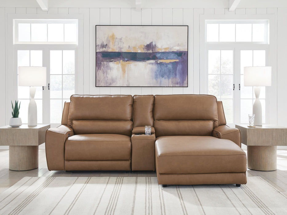 Silverbrooke Power Reclining Sectional with Chaise - Massey's Furniture Barn (Watertown, NY) 