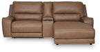 Silverbrooke Power Reclining Sectional with Chaise - Massey's Furniture Barn (Watertown, NY) 