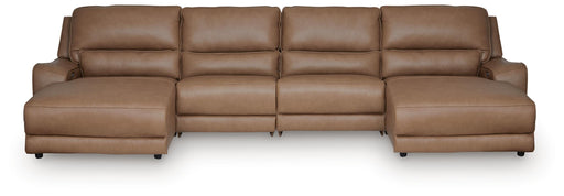 Silverbrooke Reclining Sectional with Double Chaise - Massey's Furniture Barn (Watertown, NY) 