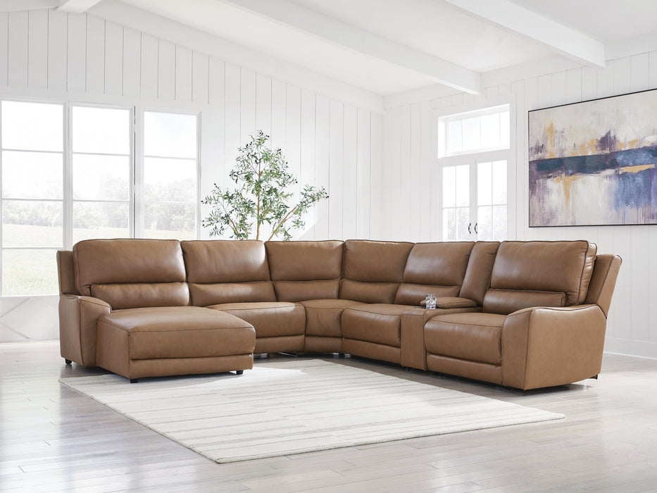 Silverbrooke Power Reclining Sectional with Chaise - Massey's Furniture Barn (Watertown, NY) 