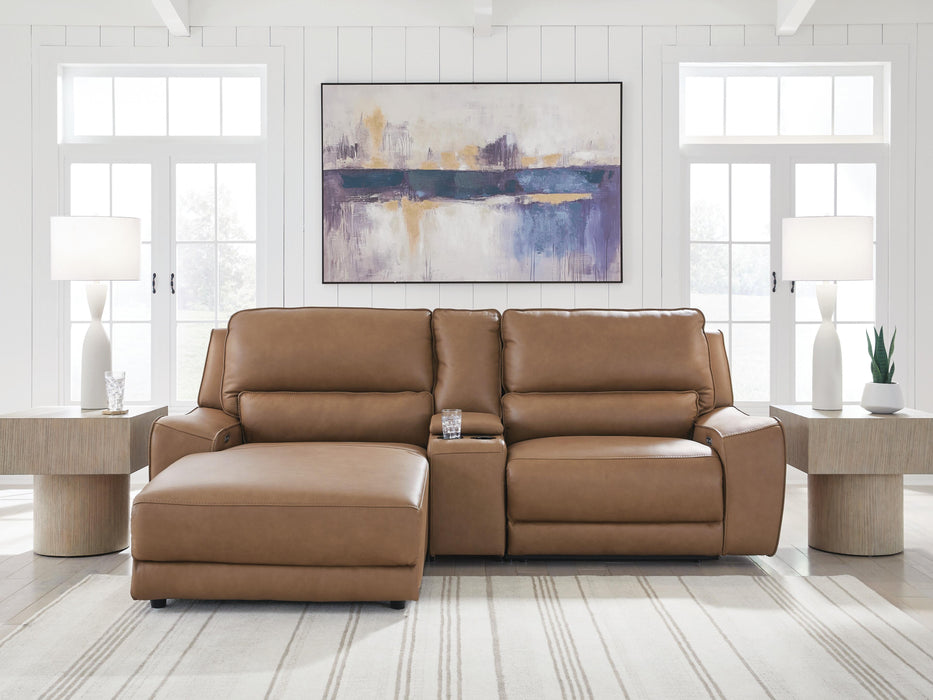 Silverbrooke Power Reclining Sectional with Chaise - Massey's Furniture Barn (Watertown, NY) 