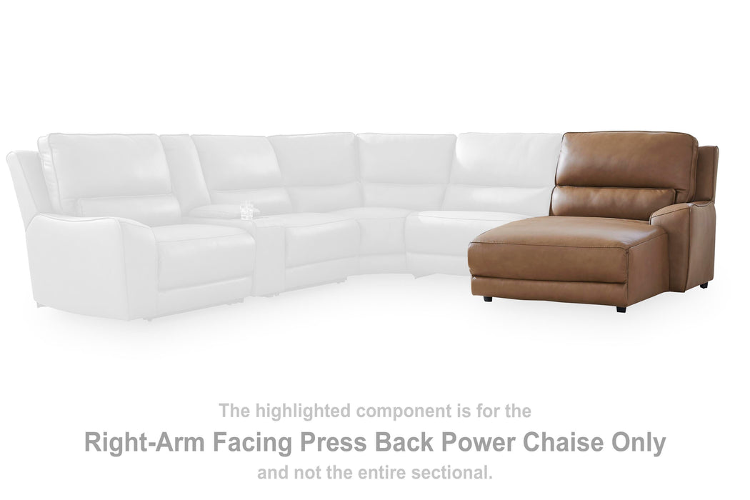 Silverbrooke Power Reclining Sectional with Chaise - Massey's Furniture Barn (Watertown, NY) 