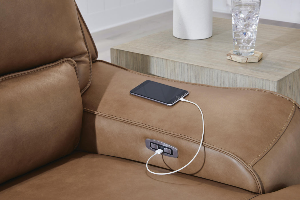 Silverbrooke Power Reclining Sectional with Chaise - Massey's Furniture Barn (Watertown, NY) 