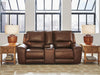 Silverbrooke Power Reclining Loveseat with Console - Massey's Furniture Barn (Watertown, NY) 