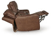 Silverbrooke Power Reclining Loveseat with Console - Massey's Furniture Barn (Watertown, NY) 