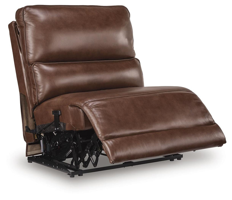 Silverbrooke Reclining Sectional with Storage Console - Massey's Furniture Barn (Watertown, NY) 