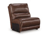 Silverbrooke Reclining Sectional with Chaise and Storage Console - Massey's Furniture Barn (Watertown, NY) 