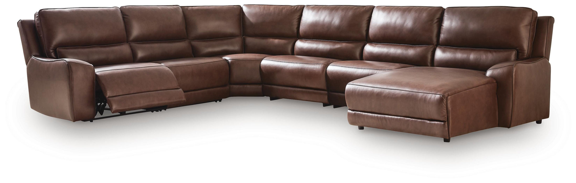 Silverbrooke Reclining Sectional with Chaise - Massey's Furniture Barn (Watertown, NY) 