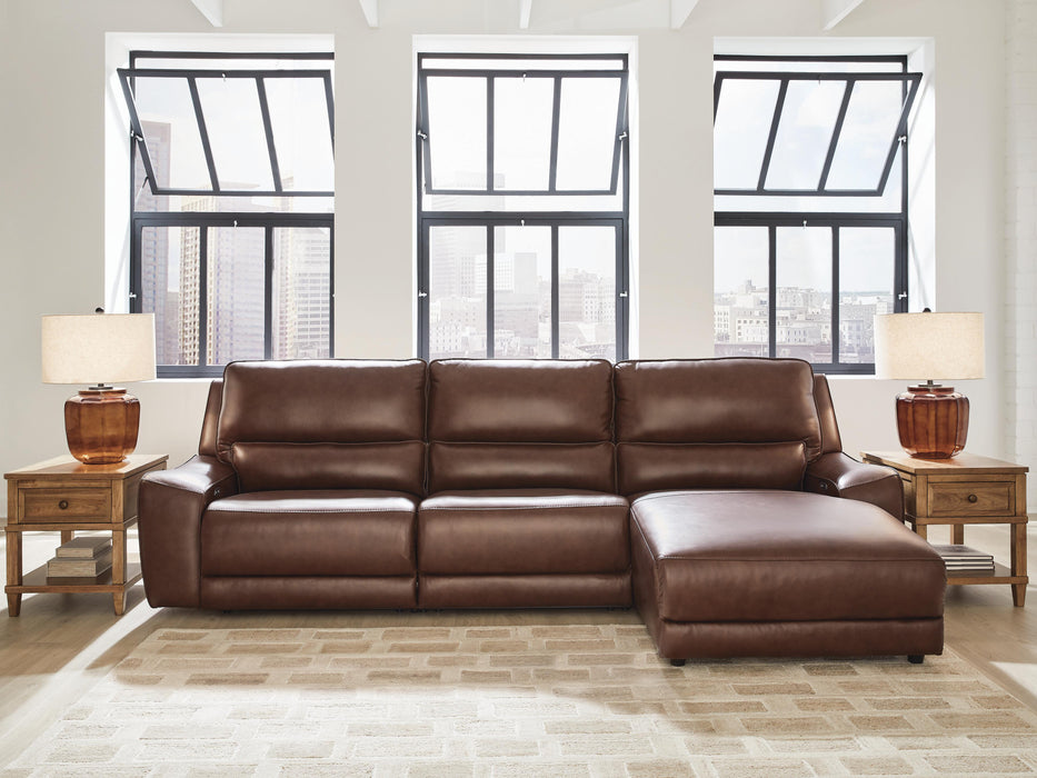 Silverbrooke Reclining Sofa Chaise - Massey's Furniture Barn (Watertown, NY) 