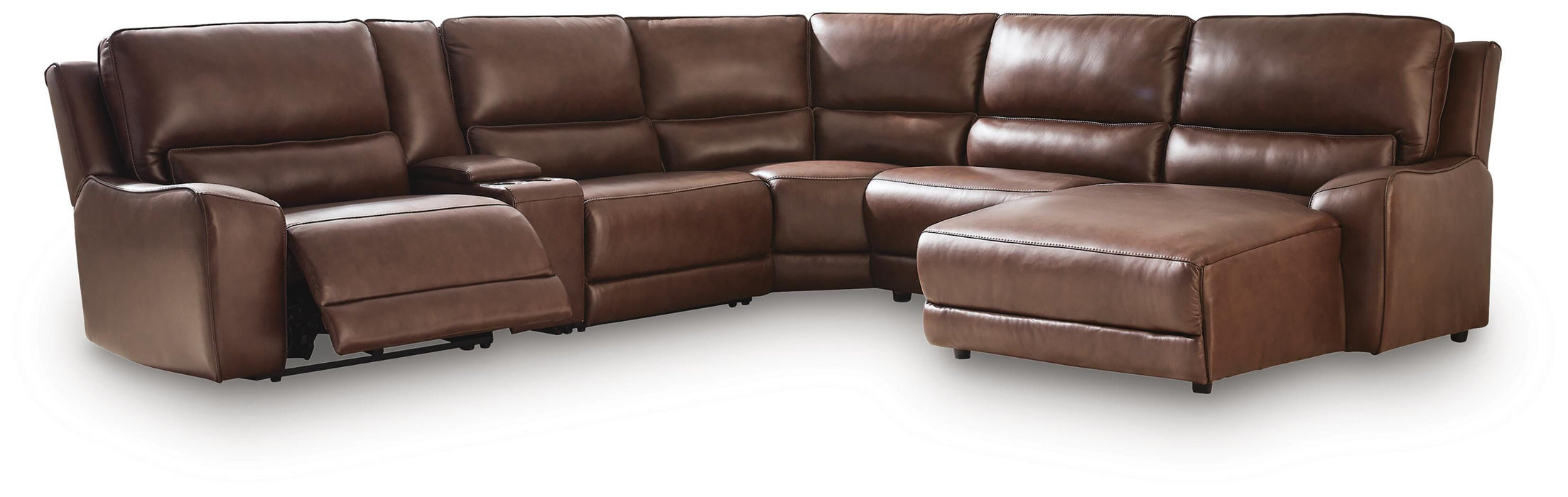 Silverbrooke Power Reclining Sectional with Chaise - Massey's Furniture Barn (Watertown, NY) 