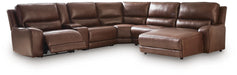 Silverbrooke Power Reclining Sectional with Chaise - Massey's Furniture Barn (Watertown, NY) 