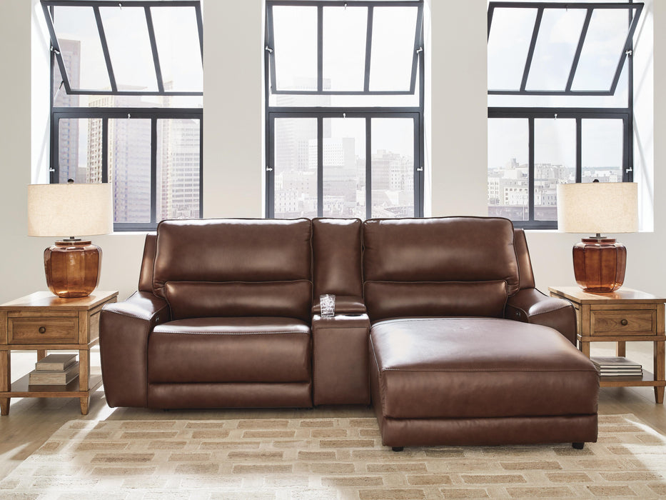Silverbrooke Power Reclining Sectional with Chaise - Massey's Furniture Barn (Watertown, NY) 