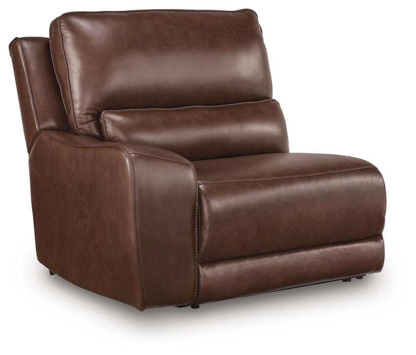 Silverbrooke Reclining Sectional with Storage Console - Massey's Furniture Barn (Watertown, NY) 