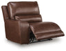 Silverbrooke Reclining Sectional with Chaise and Storage Consoles - Massey's Furniture Barn (Watertown, NY) 