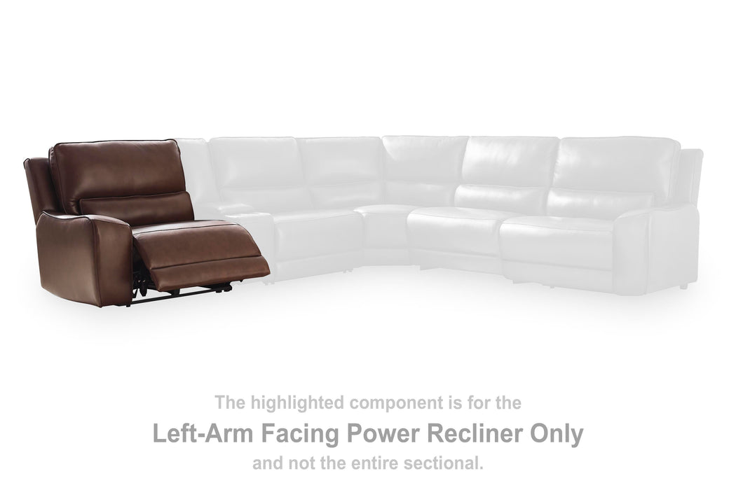 Silverbrooke Power Reclining Sectional with Chaise - Massey's Furniture Barn (Watertown, NY) 