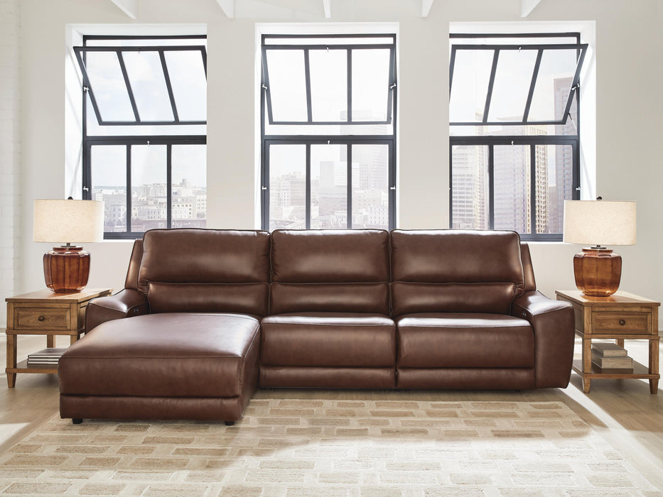 Silverbrooke Reclining Sofa Chaise - Massey's Furniture Barn (Watertown, NY) 