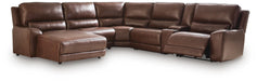 Silverbrooke Power Reclining Sectional with Chaise - Massey's Furniture Barn (Watertown, NY) 