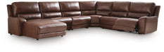Silverbrooke Reclining Sectional with Chaise - Massey's Furniture Barn (Watertown, NY) 
