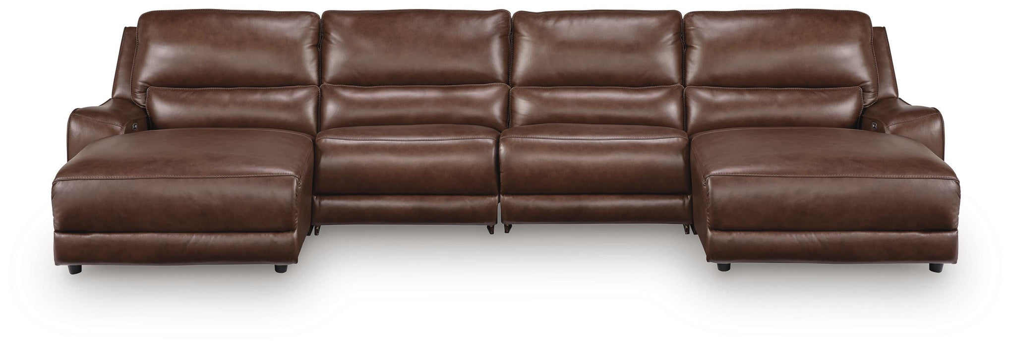 Silverbrooke Power Reclining Sectional with Chaise - Massey's Furniture Barn (Watertown, NY) 