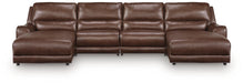 Silverbrooke Power Reclining Sectional with Chaise - Massey's Furniture Barn (Watertown, NY) 