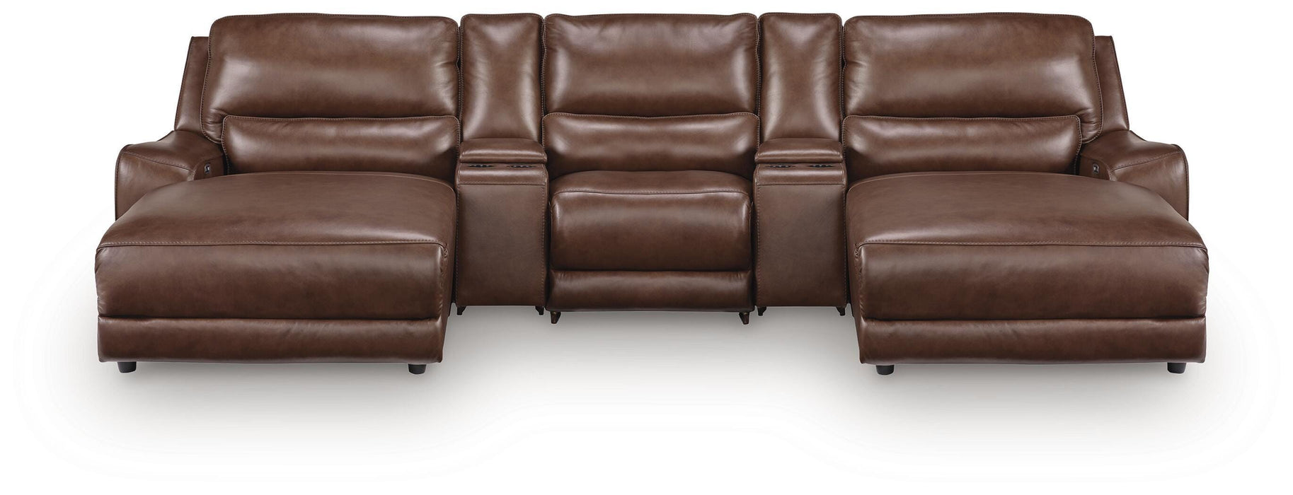 Silverbrooke Power Reclining Sectional with Chaise - Massey's Furniture Barn (Watertown, NY) 