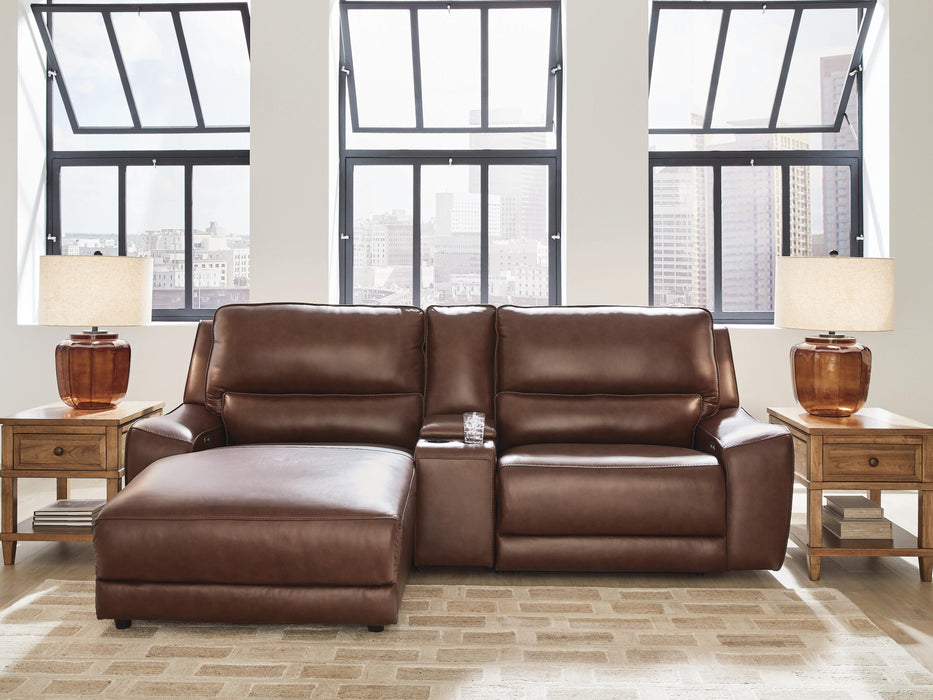 Silverbrooke Power Reclining Sectional with Chaise - Massey's Furniture Barn (Watertown, NY) 