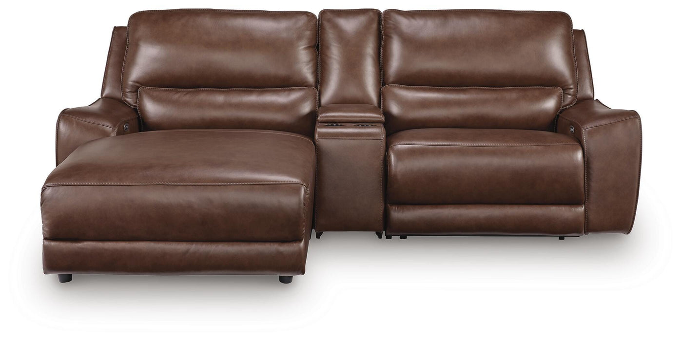 Silverbrooke Power Reclining Sectional with Chaise - Massey's Furniture Barn (Watertown, NY) 