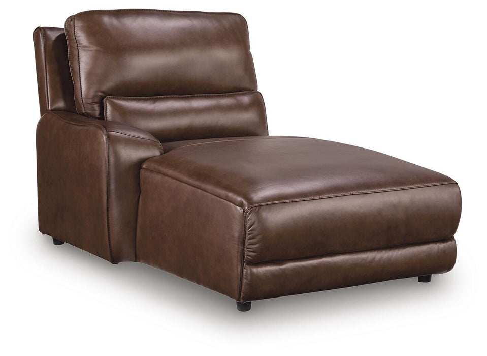 Silverbrooke Power Reclining Sectional with Chaise - Massey's Furniture Barn (Watertown, NY) 