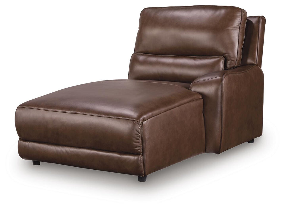 Silverbrooke Power Reclining Sectional with Chaise - Massey's Furniture Barn (Watertown, NY) 