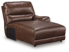 Silverbrooke Power Reclining Sectional with Chaise - Massey's Furniture Barn (Watertown, NY) 
