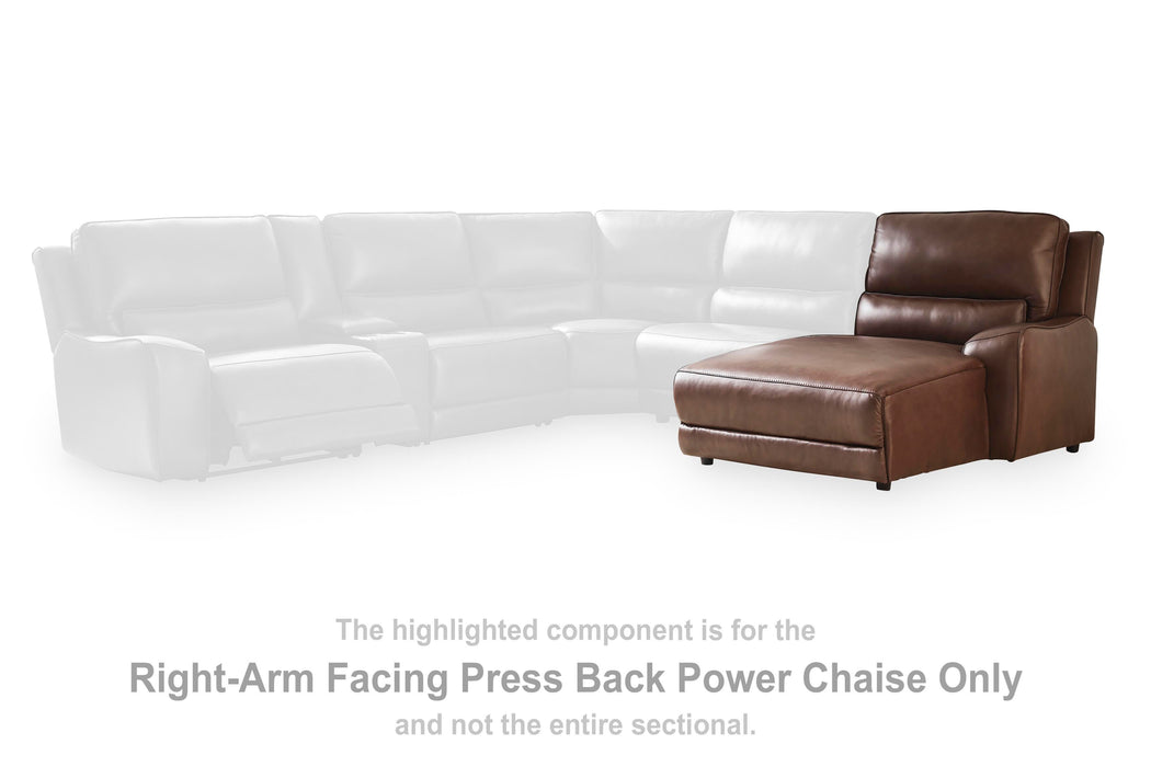 Silverbrooke Reclining Sectional with Double Chaise - Massey's Furniture Barn (Watertown, NY) 