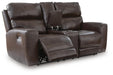 Beadel Power Reclining Loveseat with Console - Massey's Furniture Barn (Watertown, NY) 