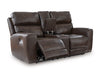 Beadel Power Reclining Loveseat with Console - Massey's Furniture Barn (Watertown, NY) 