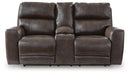 Beadel Power Reclining Loveseat with Console - Massey's Furniture Barn (Watertown, NY) 