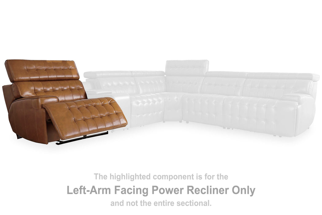 Temmpton Reclining Sectional - Massey's Furniture Barn (Watertown, NY) 