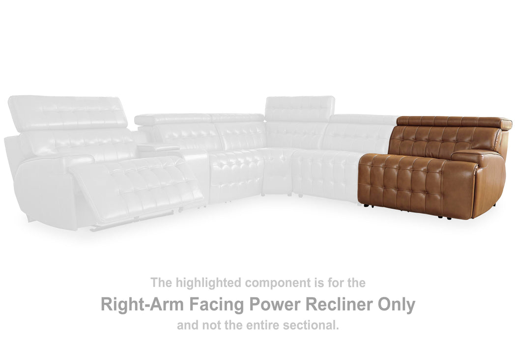 Temmpton Reclining Sectional - Massey's Furniture Barn (Watertown, NY) 