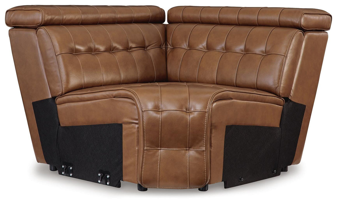 Temmpton Reclining Sectional - Massey's Furniture Barn (Watertown, NY) 
