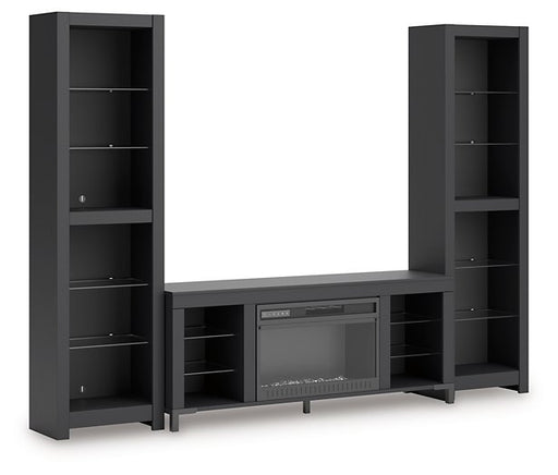 Cayberry Entertainment Center with Electric Fireplace - Massey's Furniture Barn (Watertown, NY) 