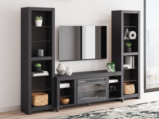 Cayberry Entertainment Center with Electric Fireplace - Massey's Furniture Barn (Watertown, NY) 