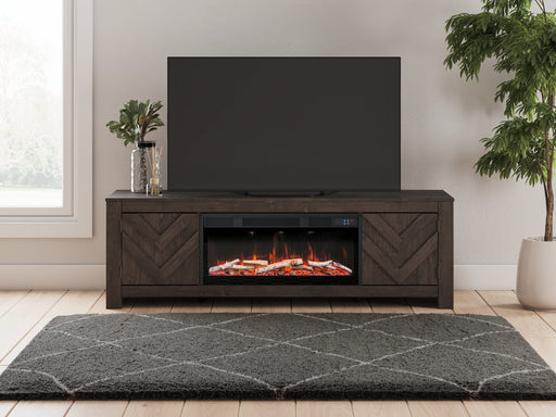 Cayboni 71" TV Stand with Electric Fireplace - Massey's Furniture Barn (Watertown, NY) 